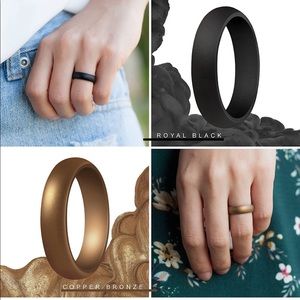 New ThunderFit Rubber Wedding Band - 5.5mm Wide, 2mm Thick sz 9